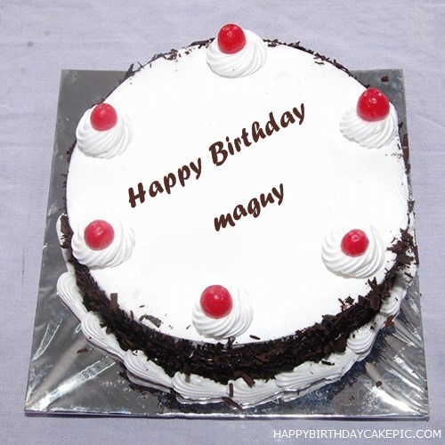 Black Forest Birthday Cake For Maguy