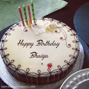 ❤️ Roses Happy Birthday Cake For kapil bhaiya