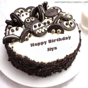 oreo birthday cake for Jiya